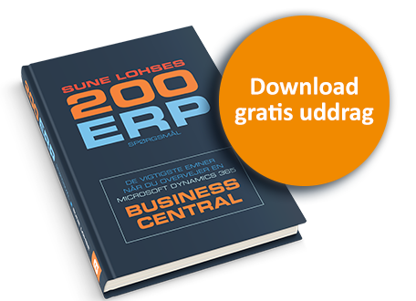 Sune Lohses 200 ERP spørgsmål bog