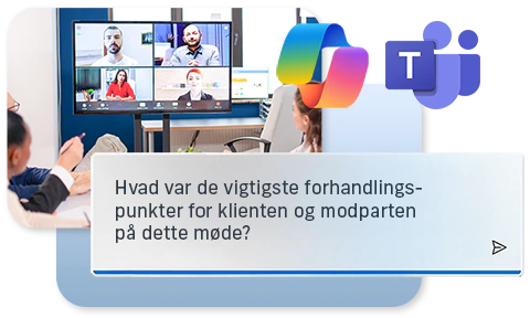 Copilot, hvad var de vigtigste forhandlingspunkter for Contoso og modparten på dette møde?