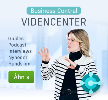 Videncenter om Business Central