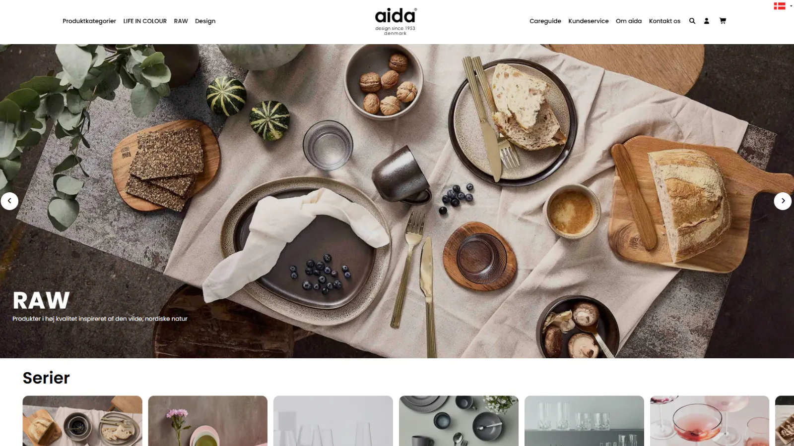 Aida website