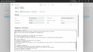 Eksempel på instruktion til en kreditorbogholder agent (i lidt ældre design)