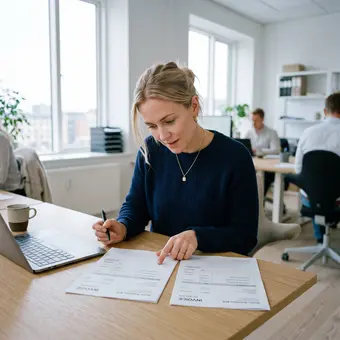 Betalings- og godkendelsesflow med dubletkontrol i Business Central