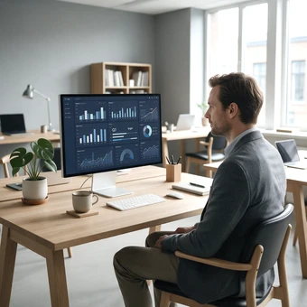 Nøgletal og rapportering i Business Central